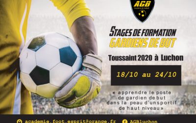 Stage toussaint 2020 : inscriptions ouvertes.