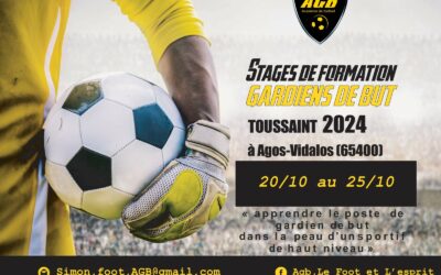 Stage AGB toussaint 2024 : inscriptions ouvertes.