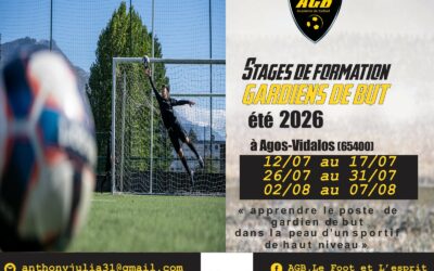 Stages AGB été 2026 : inscriptions ouvertes