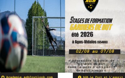 Stages AGB été 2026 : inscriptions ouvertes